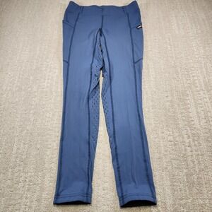Kerrits Equestrian Leggings Women Large Blue  Riding Pants Stretch Horseback
